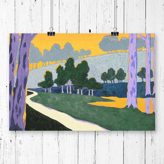 'Landscape' by Georges Lacombe Printing Print