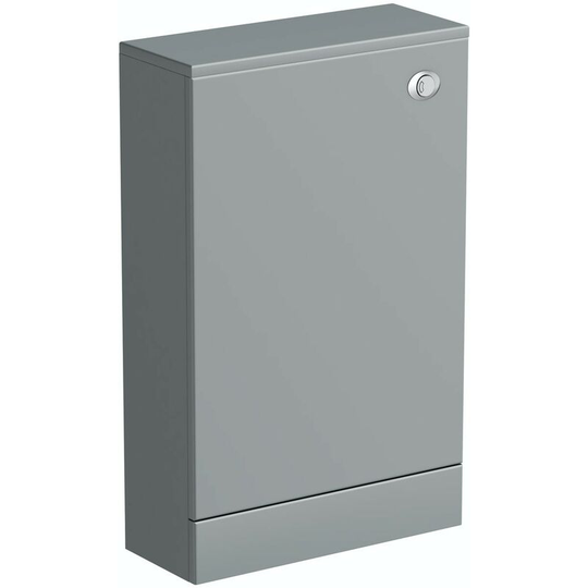 Derwent stone grey back to wall toilet unit 500mm - Grey - Orchard