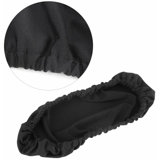 1 Pair Removable Chair Armrest Covers Elastic Protector Office Armchair Cover Black