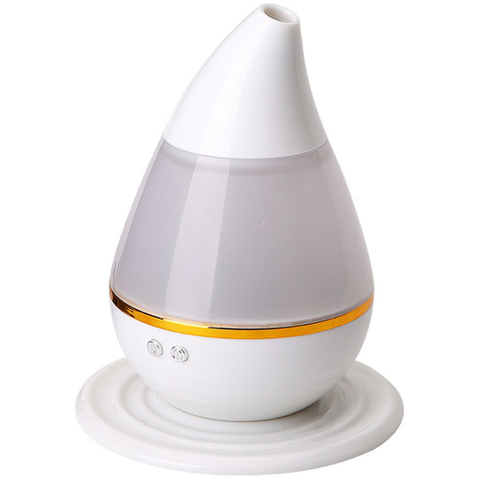 Asupermall - mini water droplets humidifier usb air aromatherapy purifiers colorful lights spray mute Water droplet