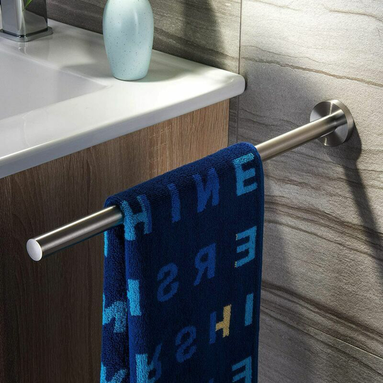 Towel rack 40 cm Wallbar Napkin Towel Bar Bar Stainless Steel Brushed