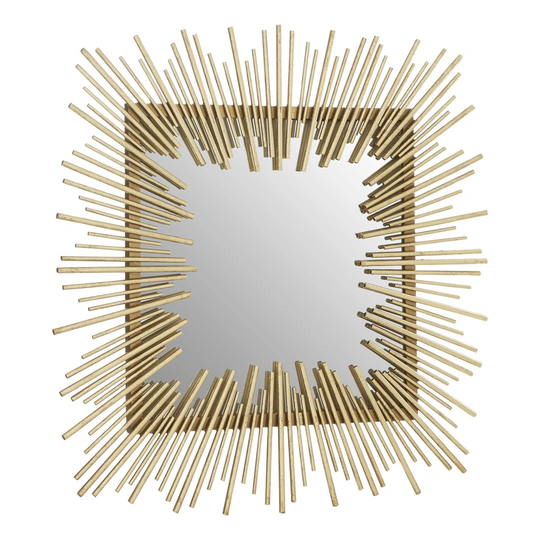 Bermudes Metal Mirror in Gold