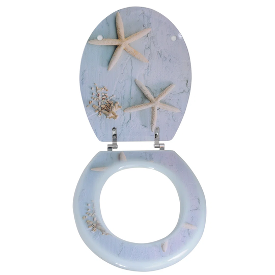 Sea Creature Elongated Toilet Seat