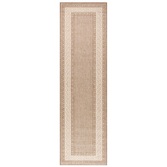 Oey Flatweave Brown Rug