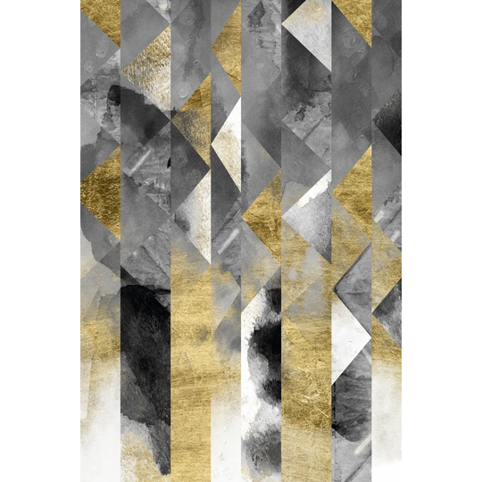 Gilt Reflections I by Chariklia Zarris - Wrapped Canvas Painting Print
