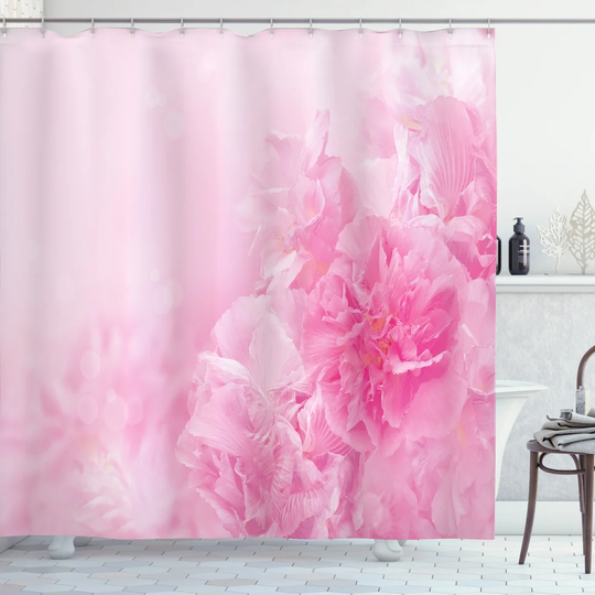 Bartu Polyester Shower Curtain Set