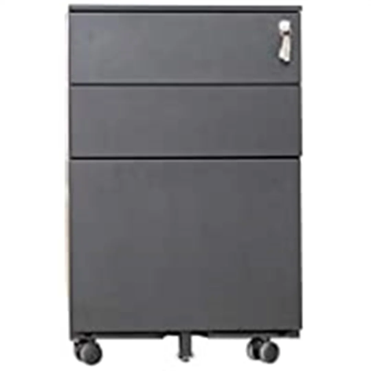Mobile 3 Drawers Filing Cabinet