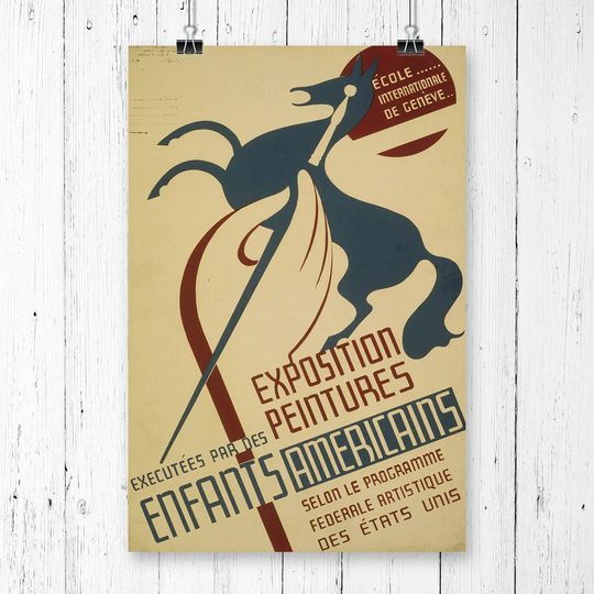 'Vintage WPA Exposition' Vintage Advertisement