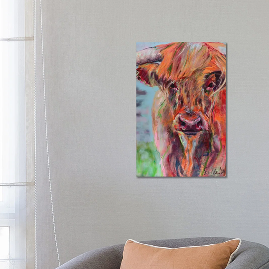 Scottish Highlander - Print on Canvas