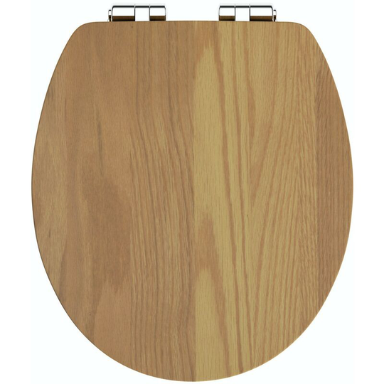 The Bath Co. red oak wood top fixing soft close seat - Red oak
