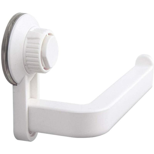 Waterproof toilet paper gateway rack kitchen storage room moisture proof towel accessories Shelf Wall-mounted wooden paper holder - (Color: White)