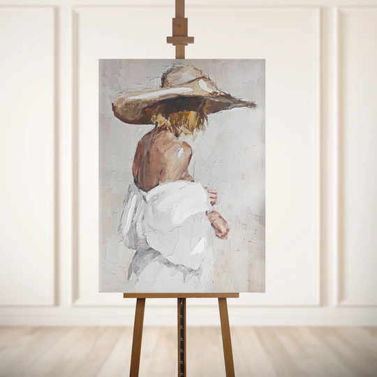 Charlotte - Unframed Painting on Canvas