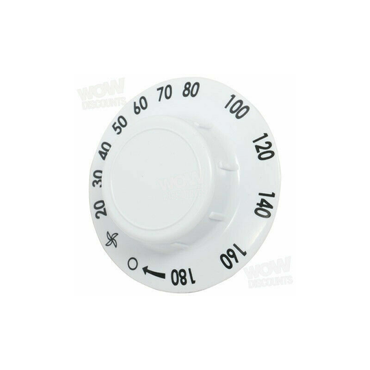 Merloni Indesit Timer knob white 180 mins C00287200