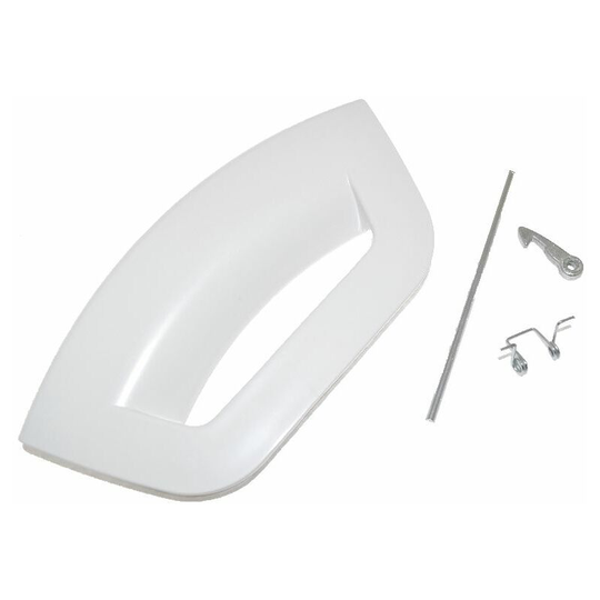 Hotpoint Washing Machine Door Handle Kit Assembly Polar White Futura