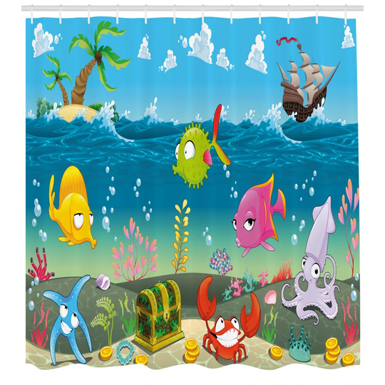 Bartholemy Polyester Shower Curtain Set