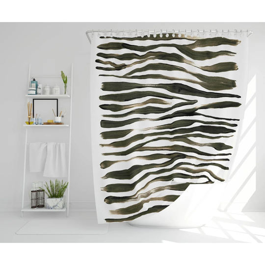 Skak Polyester Shower Curtain