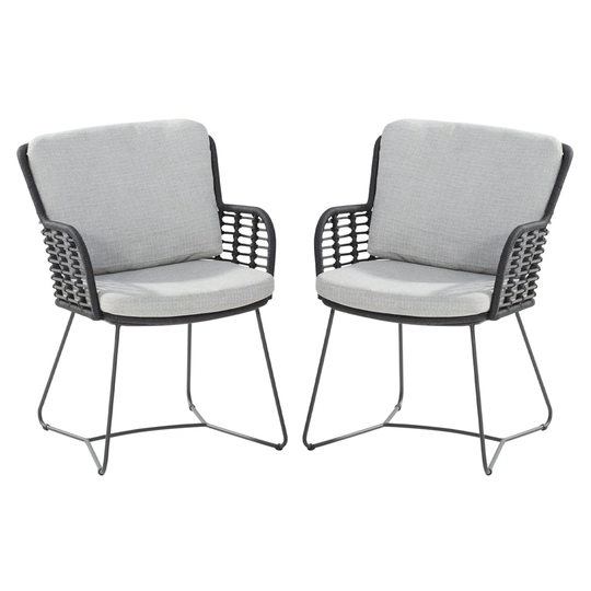 Gainesboro Patio Dining Armchair with Cushion
