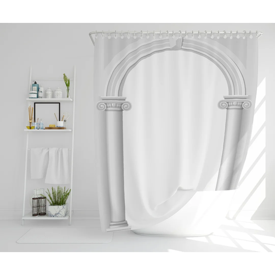 Fortner Polyester Shower Curtain