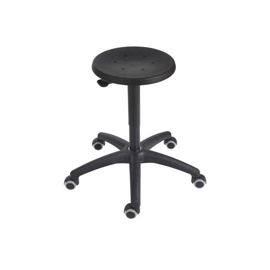 Height-adjustable office stool