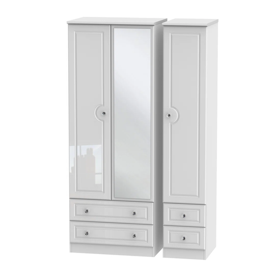 Aquamarine 3 Door Wardrobe
