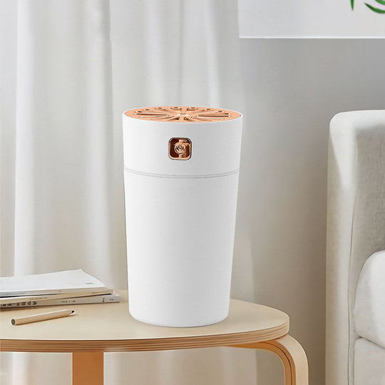 Perleraregb - 280ML portable mini car humidifier, suitable for office, car, home (plug-in type, no adapter, no battery)