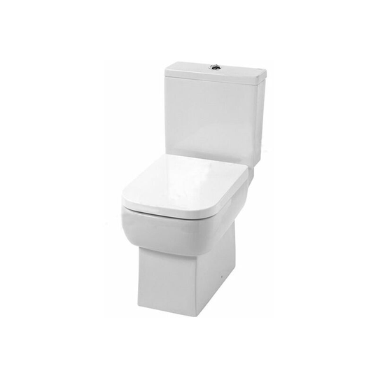 Duchy - Orchid Close Coupled Toilet with Push Button Cistern - Soft Close Seat