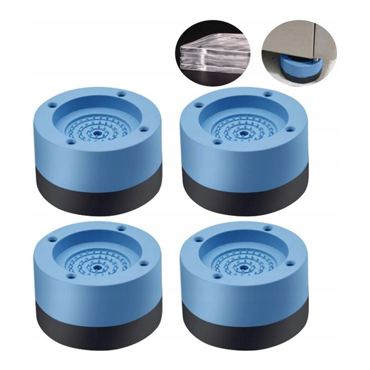 4 Rooms Washing Machine Stabilizer Anti-Vibration Cushion Universal Vibration Cushion Washing Machine Refrigerator Washing Machine Foot Stabilizer