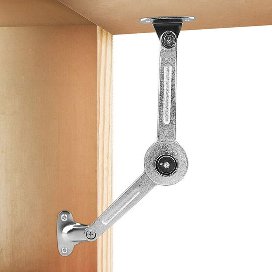 2 Flap Farm Parts, Flap Bracket Cabinet, Furniture Stand Hinge Cover, Adjustable Lid Cover Hinge for Cabinet Closure Cabinet / Cabinet