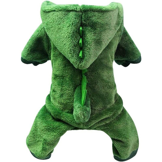 Dog Clothes, Puppy Dog Pet Clothes Sweatshirt Warm Shirt, Dinosaur Warm Winter Pet Clothes Coral Fleece Dog Coat (xxl)