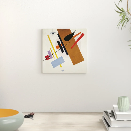'Abstract No.3' by Kazimir Malevich Painting Print