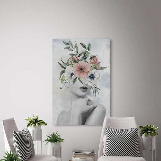 Beauty Beyond - Wrapped Canvas Painting Print