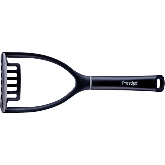 Prestige 2in1 Kitchen Silicone Edge Tools - Potato Masher, Heat Resistant, Dishwasher Safe, Non-scratching
