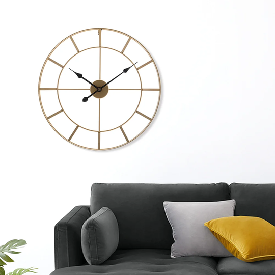 Glasser 60cm Silent Wall Clock