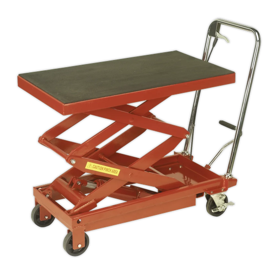 Shannen 51cm H x 104cm W x 55cm D 400kg Hydraulic Platform Trolley