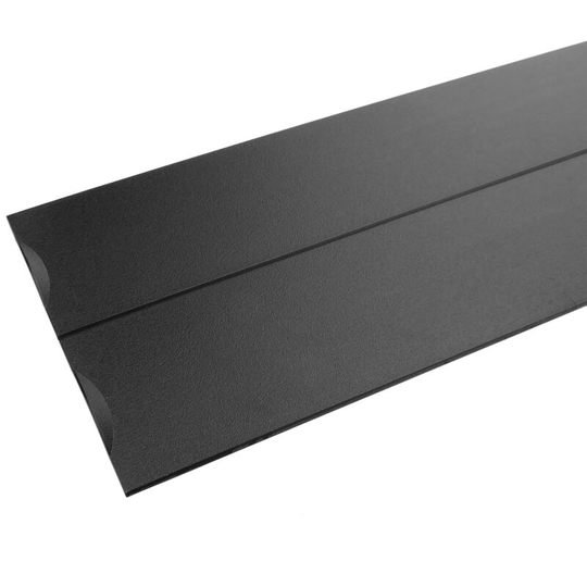 Blind closure Panel rackmount 2U for Rack Cabinet 19 inch without tools - Rackmatic