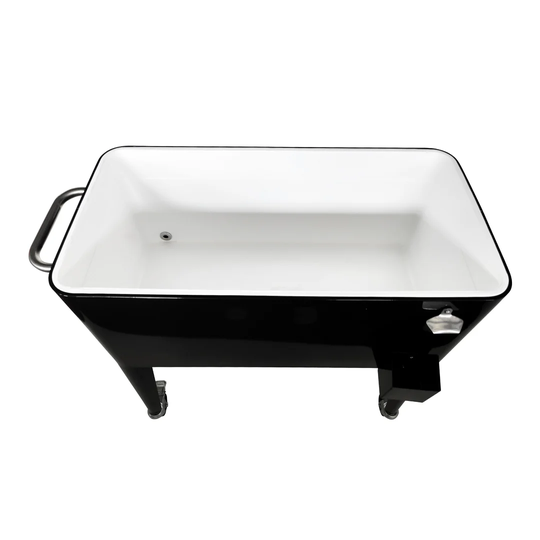 76 L Retro Stainless Steel Cooler