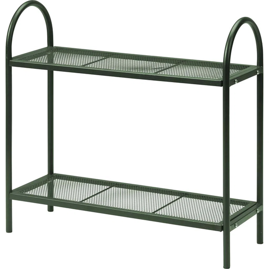 Green Metal Mesh Flower Rack 60Cm