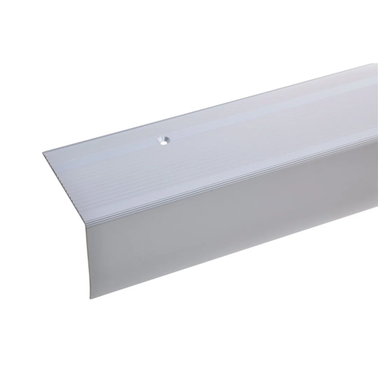 Abdelkader Metal 5.5 cm Thick x 7 cm Wide x 100 cm Length Stair Nose in Silver