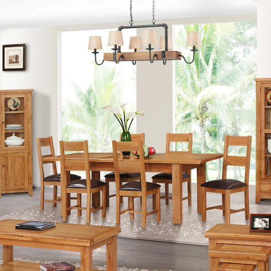 Rebekah Dining Set with 6 Chairs