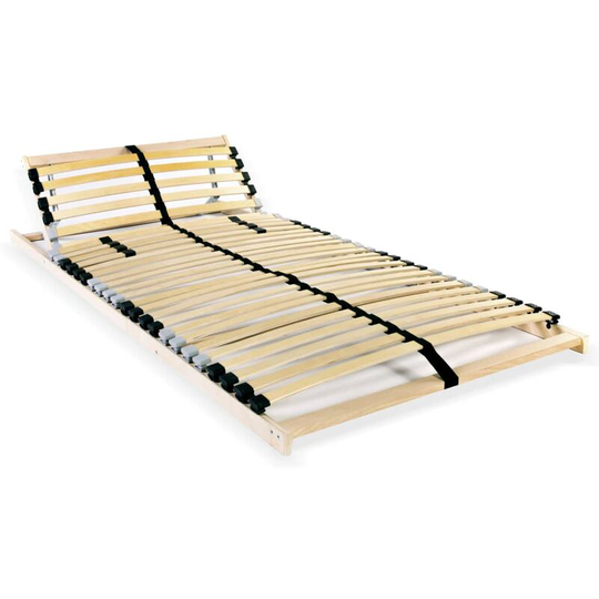 Givry Slatted Bed Base by Symple Stuff Brown