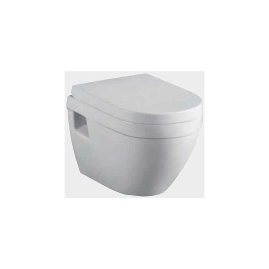 Dura Wall Hung Toilet Pan - White - 26.0048 - White - Eastbrook