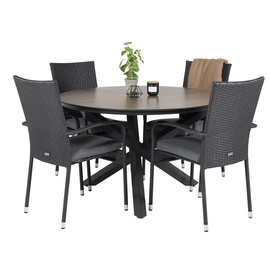 Drishya 4 Seater Dining Set with Cushions