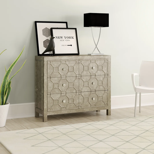 Adlee 6 Drawer Accent Cabinet