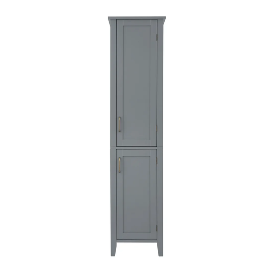 Nels 38cm W x 159.2cm H x 33cm D Free-Standing Tall Bathroom Cabinet