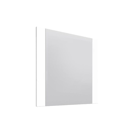 Vermont Rectangular Bathroom Mirror 600mm h x 450mm w - White - Duchy