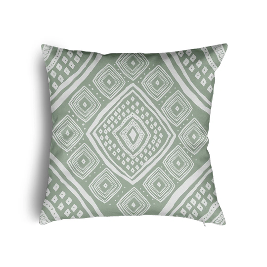 Ormidia Down Geometric Square Scatter Cushion with Filling