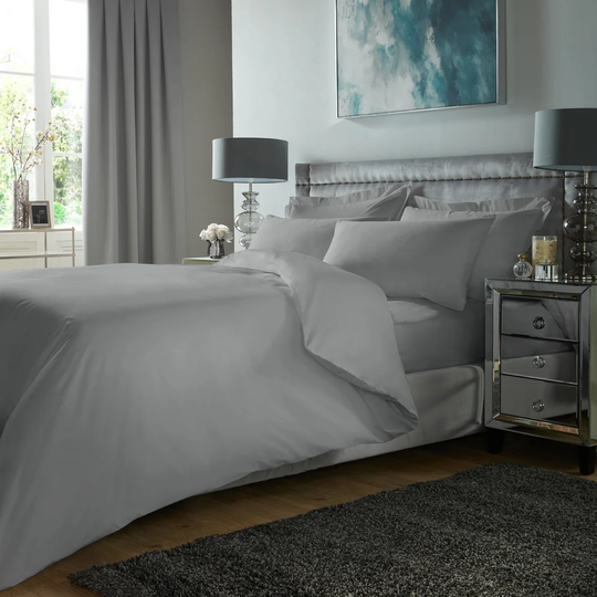 400 Thread Count 100% Cotton Satin Flat Sheet