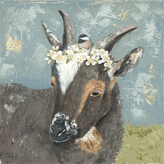 Farm Fun IV - Wrapped Canvas Art Print