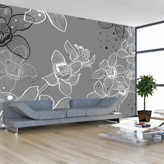 Winter Flora 270cm x 350cm Wallpaper