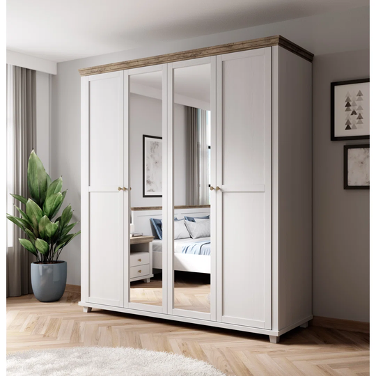 Widman 4 Door Wardrobe